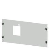 Cover 3VA23 (400 A), 3VA24 (630 A), 4-pole, withdrawable, H: 350 mm W: 800 mm