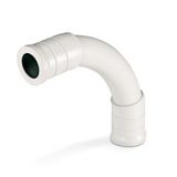 BEND WITH TWO COUPLINGS IP66/IP67 Ø40mm