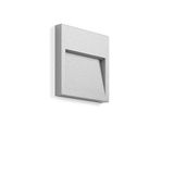 BRICK midi, 10 W, 190 lm, 840, silver, on/off Wall luminaires, L 200 B