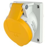 Inbouwcontactdoos 16A 3P 4H 110V IP44