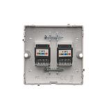 Socket outlet with earthing and shutters, satin, metallized, 16A