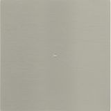 B.IQ push-button 1gang comf, KNX - B.IQ, stainless steel, metal brushe