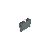Base fixing contact block, slow action 1NO early make