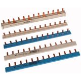 Z-SV-10/1P-F/13 Phase busbar, 1-phase, 10qmm, angled gray, pin, 13SU