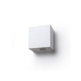 LOPE W 25/14 wall Polycotton white/white PVC 230V LED E27 15W