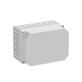 Empty enclosure, grey, Type of protection IP30, Impact strength IK07, Protection class II, Rated voltage 690V AC, Halogen free