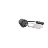 DISQ 60 1 SOCKET SCH BLACK-COVER WITH WIELAND CORD 0,5M