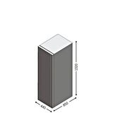 Batt. box empty 480V incl.fuses&cables f.2x7/9/12Ah 3x 7/9Ah