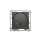 Time switch, black matt