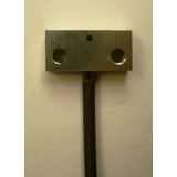 Fiber optic sensor head, through-beam, square, flat-view, M3 threaded E32 9426G