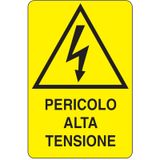 Rectangular danger sign - 330 x 500 mm