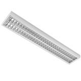 MODUS LLL4000, 2x LED ,  1210mm,  matt AL louvre , surface, LED 830, SELV 1400mA, emergency pack