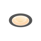 NUMINOS© M recessed ceiling light 2700K 40ø IP20 round bl/wh