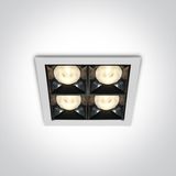 WHITE LED 16W WW 38deg IP20 230V