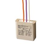 Flush-mounted electronic toggle timed relay