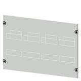 Masking frame 3VA12 (250 A), 3 or 4-pole, fixed-mounted, drive: direct, front-mounted rotary operator, motorized