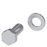 Accessory for 3KC4, 3KC8 copper bar, kit, T-bracket, part C for 2000-3200 A