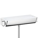 Ecostat Select built-in thermostat with one outlet, white/chrome