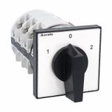 Rotary cam switch 7GN series, 3-phase motor reversing switch 125A, for front mounting with black handle, front plate 90X90mm
