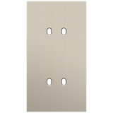 Twofold faceplate, vertical 71 mm centre distance, for 2 Niko Toggle s