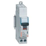 Phase+Neutral circuit breaker DNX³4500 6kA automatic terminal inlet screw terminal outlet - 1P+N 230V~ 10A curve C - 1 module