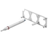 HDC insert, Number of poles: 3, Size: 8