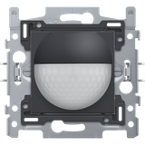 Motion detector, 230 V, 8 m, 180°, wall detector, for flush-mounting box, anthracite coated