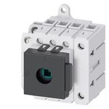 Switch disconnector 3LD3, Iu 40 A main control switch 3-pole