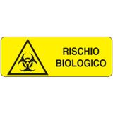 Rectangular danger sign - 350 x 125 mm