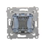 5 gang frame for plasterboard box, cream white/electro white