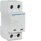 SPD 2P monobloc 12.5kA ind. TT + TN