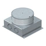 UDL2-80 70 Underfloor outlet box for SH and SHF80 115x135x70
