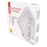 LED panel VIXXO 155×155 square, built-in, white, 13.5 W neutral wh.