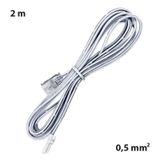 Connection connector LED strip width 10mm, 2m, white 12-24V max.3A ML-112.618.88.0