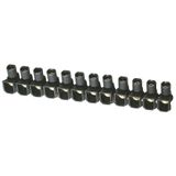 Terminal Strip Hypo 25mm2 Black