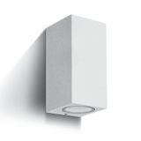 WHITE WALL LIGHT GU10 2x10W IP65