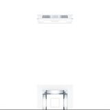 PANOS INF DEKOGLAS AM Q140 H - Decorative glass attachment