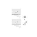 LINEAL 80 SURFACE BRACKET VALKOINEN