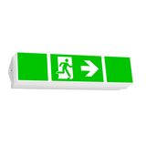 Emergency light KW Wireless 4x1W ERT-LED 8h, 230 V, wall-mounted