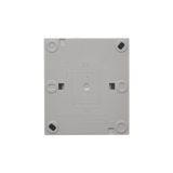 Single switch with indicator LED light, (module), Simon 24, IP20/IP44, 10AX, graphite mat