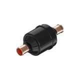 Hermetic filter drier, DML, 05 cu.in., Steel Cu-plated