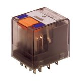 Plug-in Relay 14 pin 4 C/O 24VDC 6A, series PT