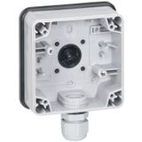 Surface Mounting Box Plexo 1-Gang White