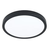FUEVA 6-Z CL 14,3W 1800lm rgb/tuneable white, Ø278, black