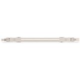 pre-assembled interconnecting cable Eca Socket/plug white