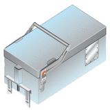 MRF Tap-off box 630A empty. DIN rail