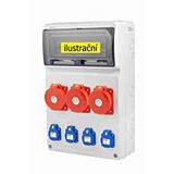 Cabinet ZSF40201000.1 /3952 socket IP44