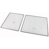 XSPBU1008-64 Bottom plate, galvanized, for WxD=1000x800mm, divided 6/4