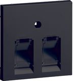Central plate 55 UAE TYP B/D 2-gang, gb