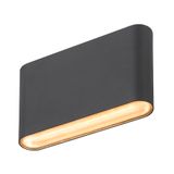 OVAL 14 WL wall-mounted light 2700/3000K, 6W, black